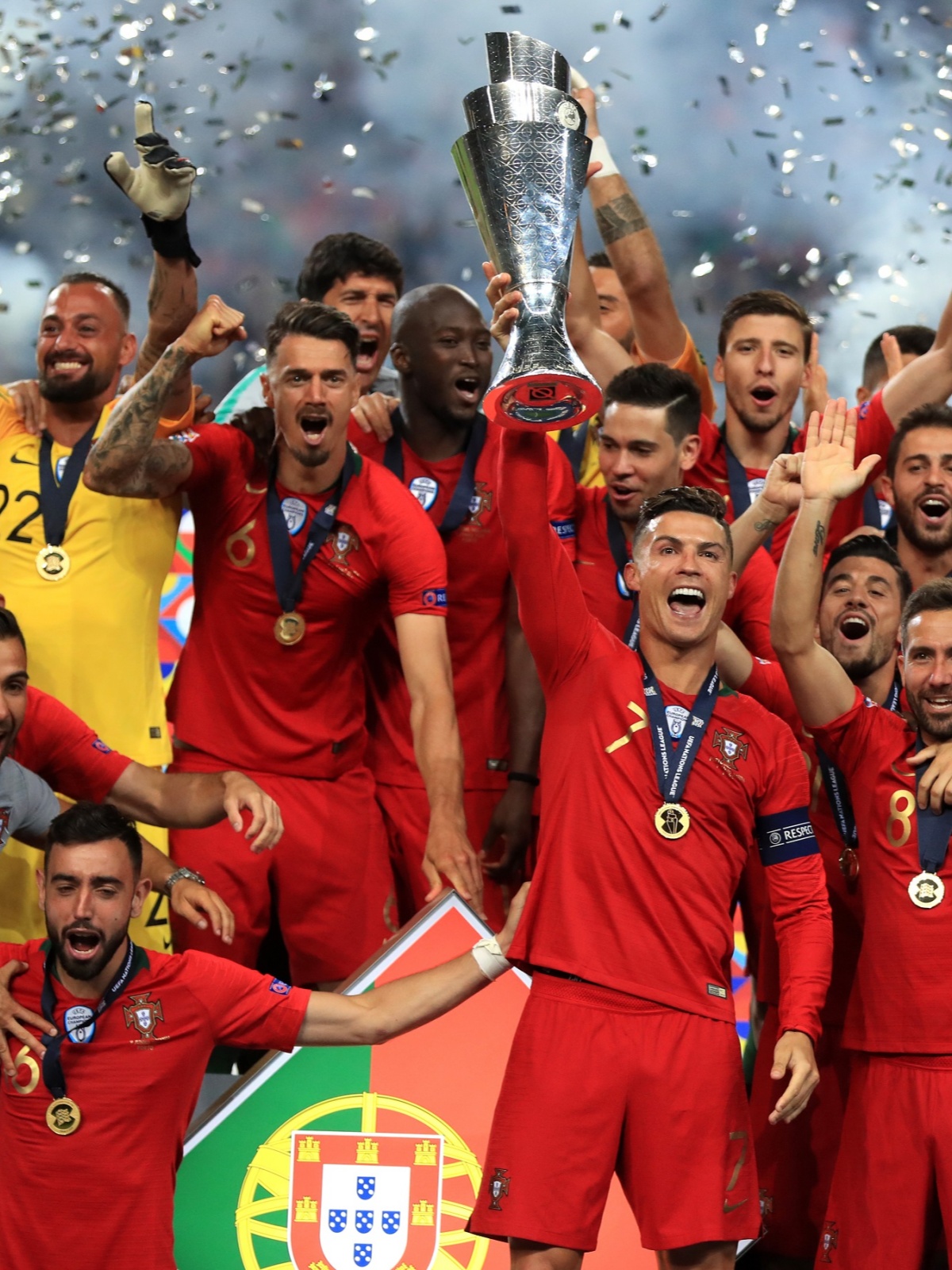 葡萄牙击败对手获得足球金牌